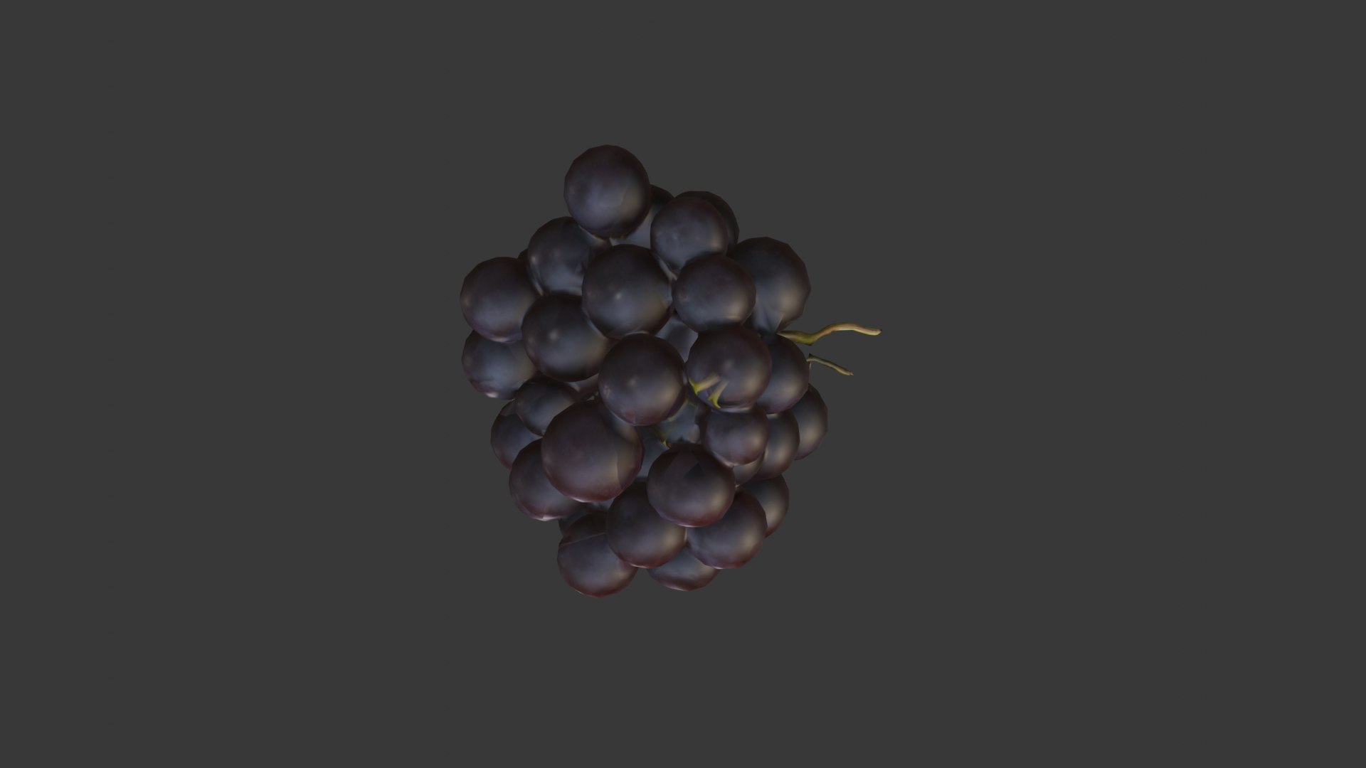 3D Grape Model - TurboSquid 2378130