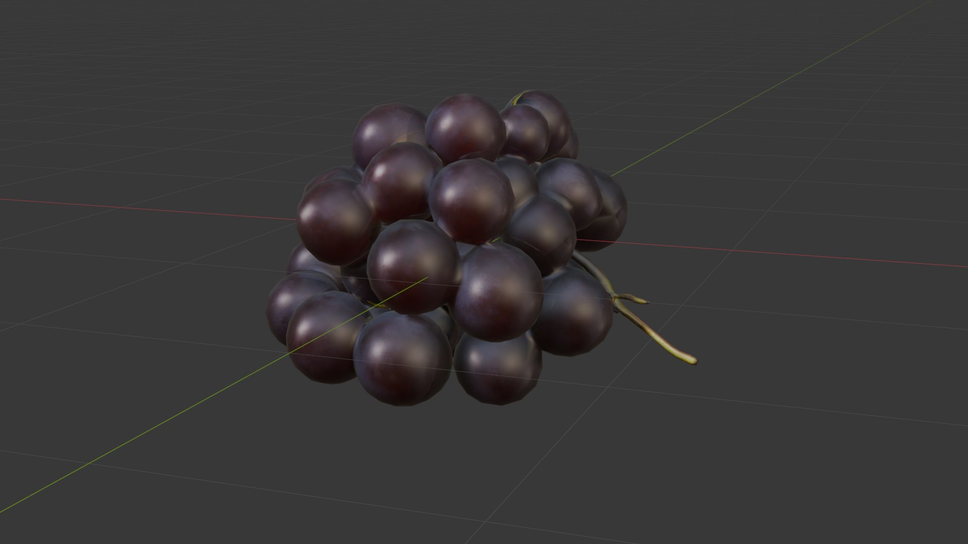 3D Grape Model - TurboSquid 2378130