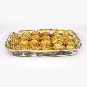 Baked meatballs