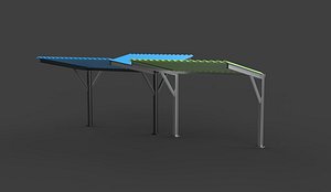 Cycle Canopy 05 3D model 3D
