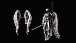 Third angel wings animated