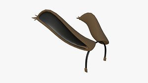 3D Furry Ears Tiara I05 Brown - Headband Character Design