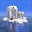 Oso Polar Low Poly