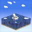 Oso Polar Low Poly
