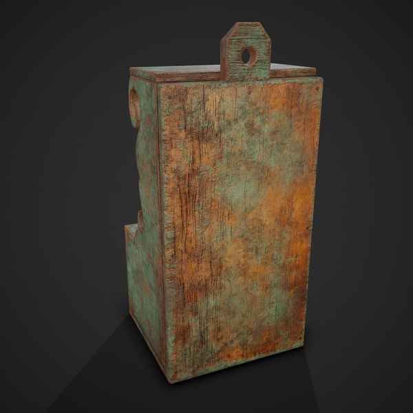 3D medieval style storage box - TurboSquid 1605084