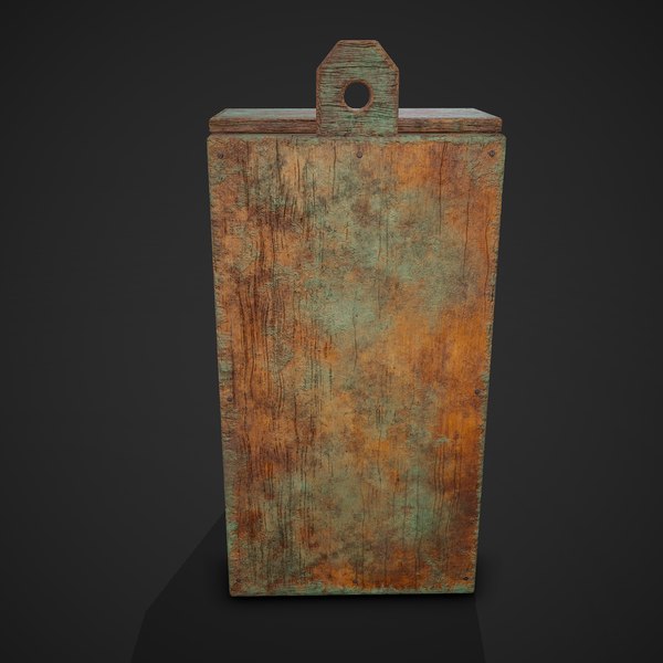 3D medieval style storage box - TurboSquid 1605084