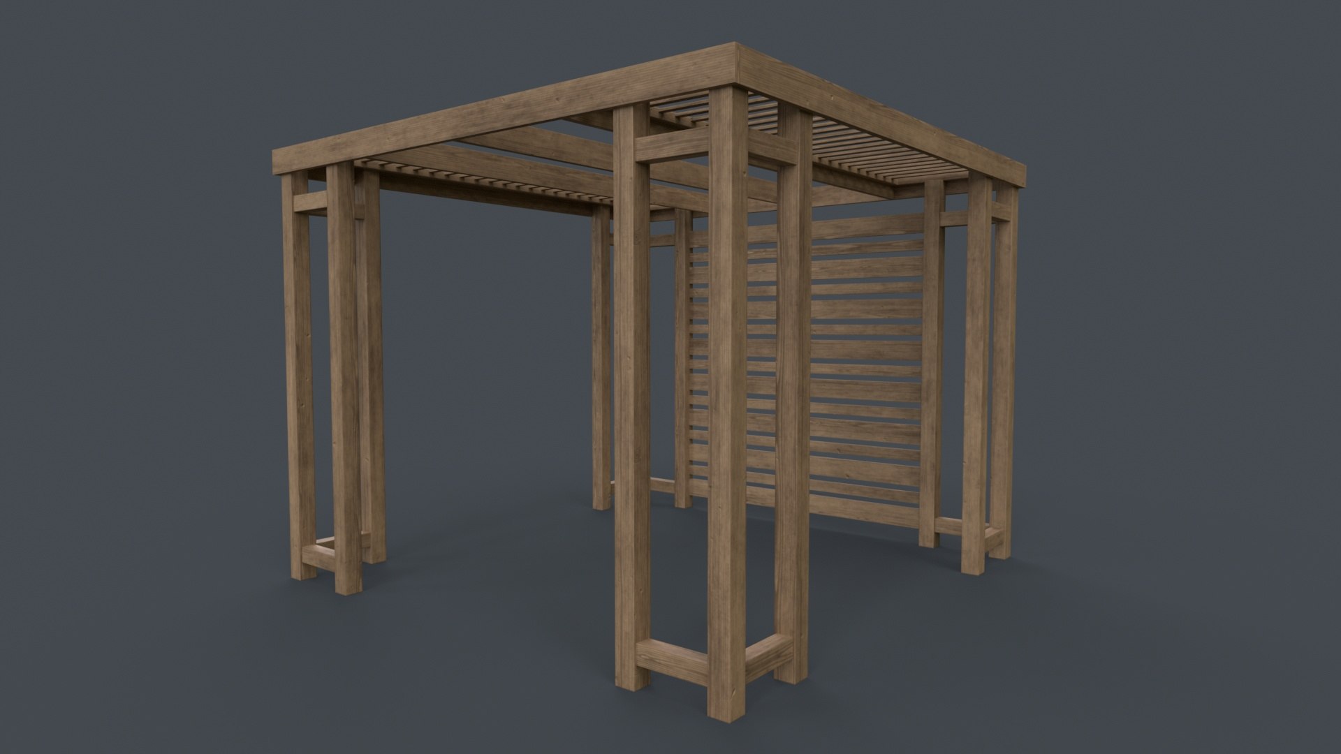 3D PBR Wooden Pergola Gazebo B1 https://p.turbosquid.com/ts-thumb/HR/BYsFZS/C5/6.4/jpg/1671517494/1920x1080/fit_q87/ec0900da2c3d50936de91c6b51af0ca6c302d200/6.4.jpg