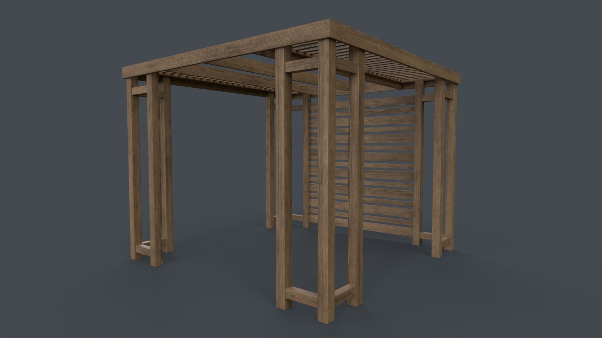 3D PBR Wooden Pergola Gazebo B1 https://p.turbosquid.com/ts-thumb/HR/BYsFZS/QG/6.1/jpg/1671517493/1920x1080/fit_q87/bf76d7b126f5e24584bf7aa6dc31479c367539b6/6.1.jpg