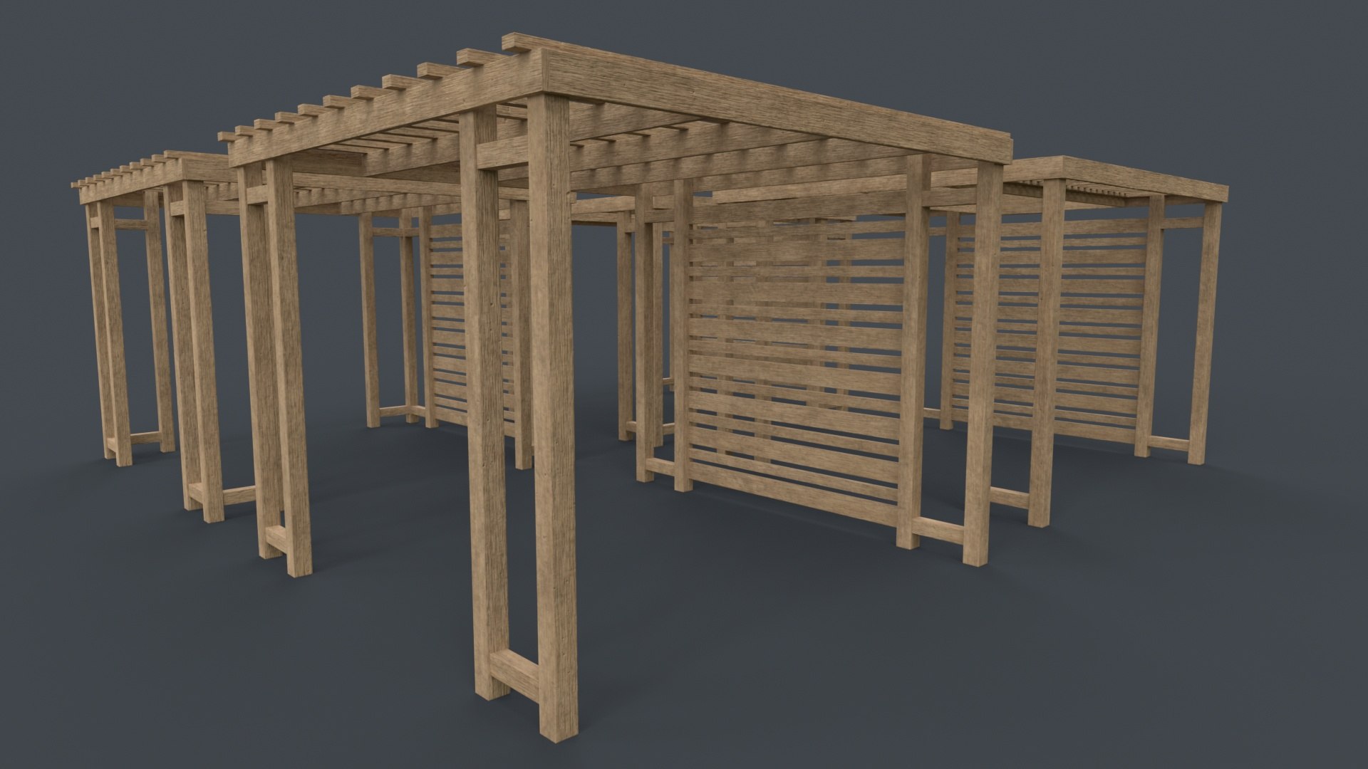 3D PBR Wooden Pergola Gazebo B1 https://p.turbosquid.com/ts-thumb/HR/BYsFZS/nz/2.3/jpg/1671517479/1920x1080/fit_q87/e631e178cd516045874681572f53a152144676e9/2.3.jpg