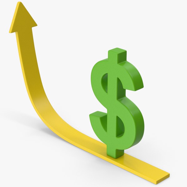 3D Rising Money Statistics