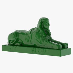 Sphinx of Hatshepsut 3D Print 3D