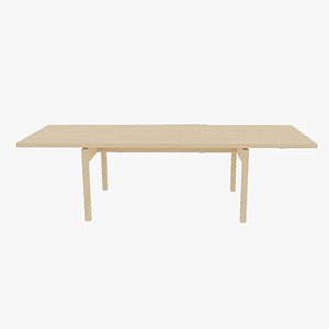 Stylised wooden table no 2
