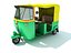 auto rickshaw 3D model