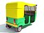 auto rickshaw 3D model