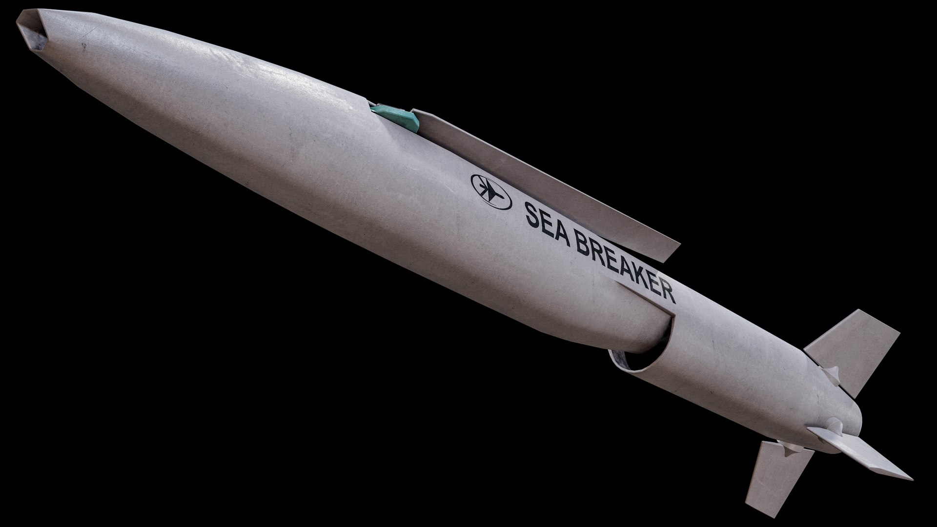 3D Sea Breaker Missile PBR model https://p.turbosquid.com/ts-thumb/HR/IhDW97/e4/r_030/png/1731527355/1920x1080/fit_q87/7d02d428fe94dd522e6dfba7e0ce09c931020e76/r_030.jpg