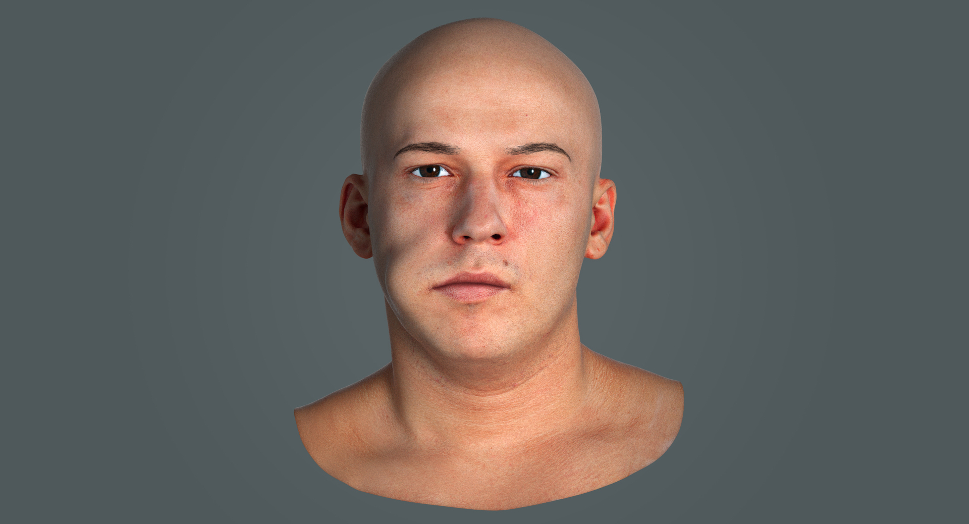 Real Pbr Marcus Human Head 3D - TurboSquid 1659218