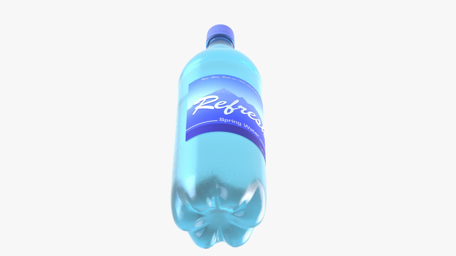 3d Model Bottle Water