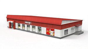 3D Supermarket magni model