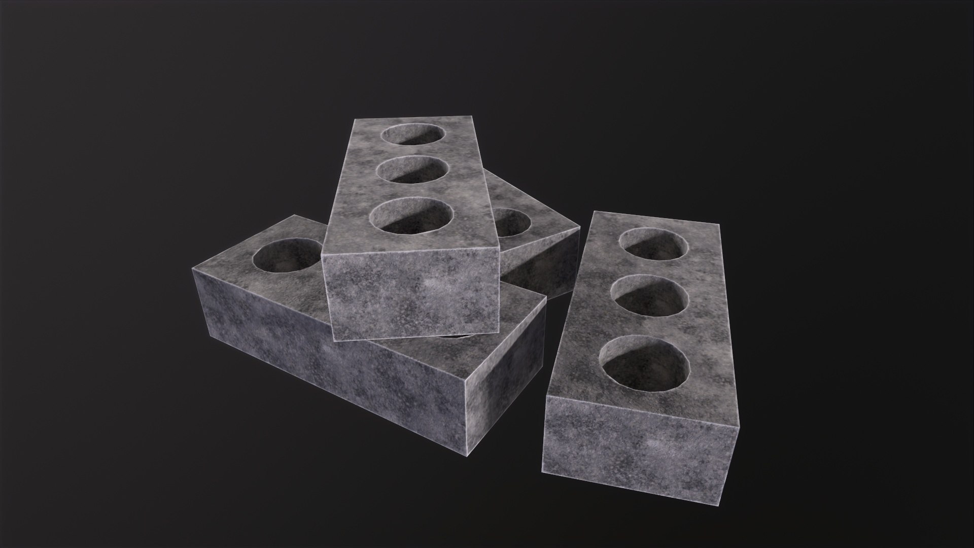 Bricks Model - TurboSquid 2144510