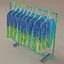 3D Sweaters on Rack model