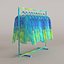 3D Sweaters on Rack model