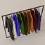 3D Sweaters on Rack model