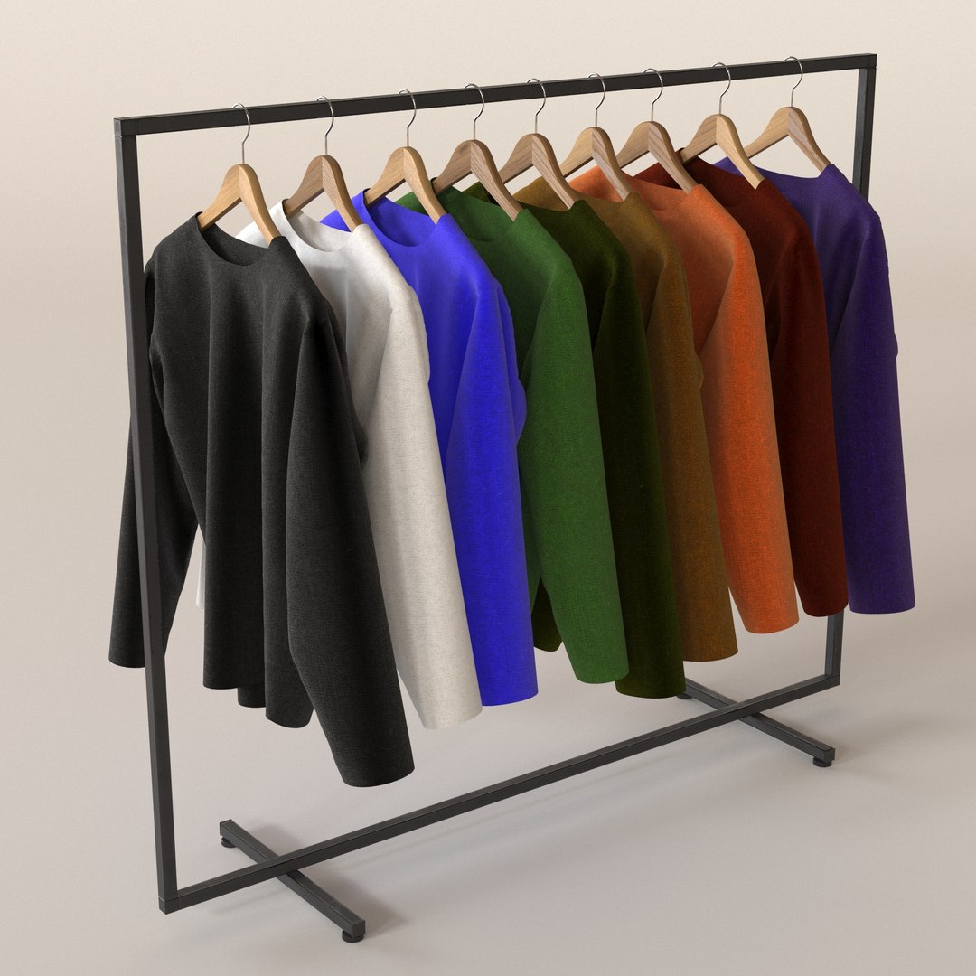 3D Sweaters on Rack model https://p.turbosquid.com/ts-thumb/HR/faFzys/um/_sweater_1_0003/jpg/1651244327/1920x1080/fit_q87/4d1df488a974062c2dd2c922c89b0cc4a732f740/_sweater_1_0003.jpg