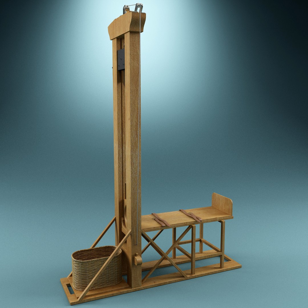 3d Model Guillotine V2