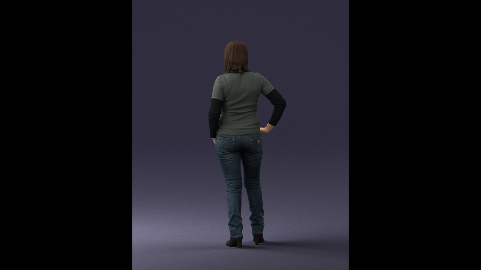 Scanned realistic human 3D model - TurboSquid 1701853