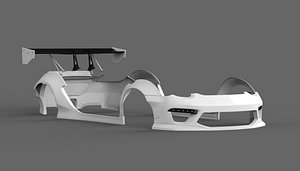 3D Pandem Porsche Cayman 987