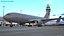 Самолет-заправщик Boeing KC46 Pegasus, серый, с расширенной компоновкой.