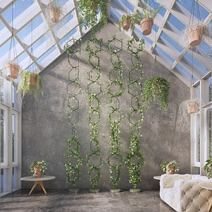 3D vertical garden