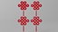 3D model Cartoon Chinese Knot