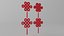 3D model Cartoon Chinese Knot