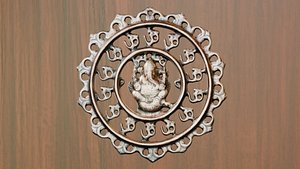 Ganesha 3D bas-relief 3D model