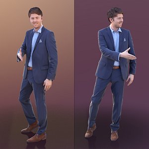 10316 John - Business Man Shaking Hand Greeting