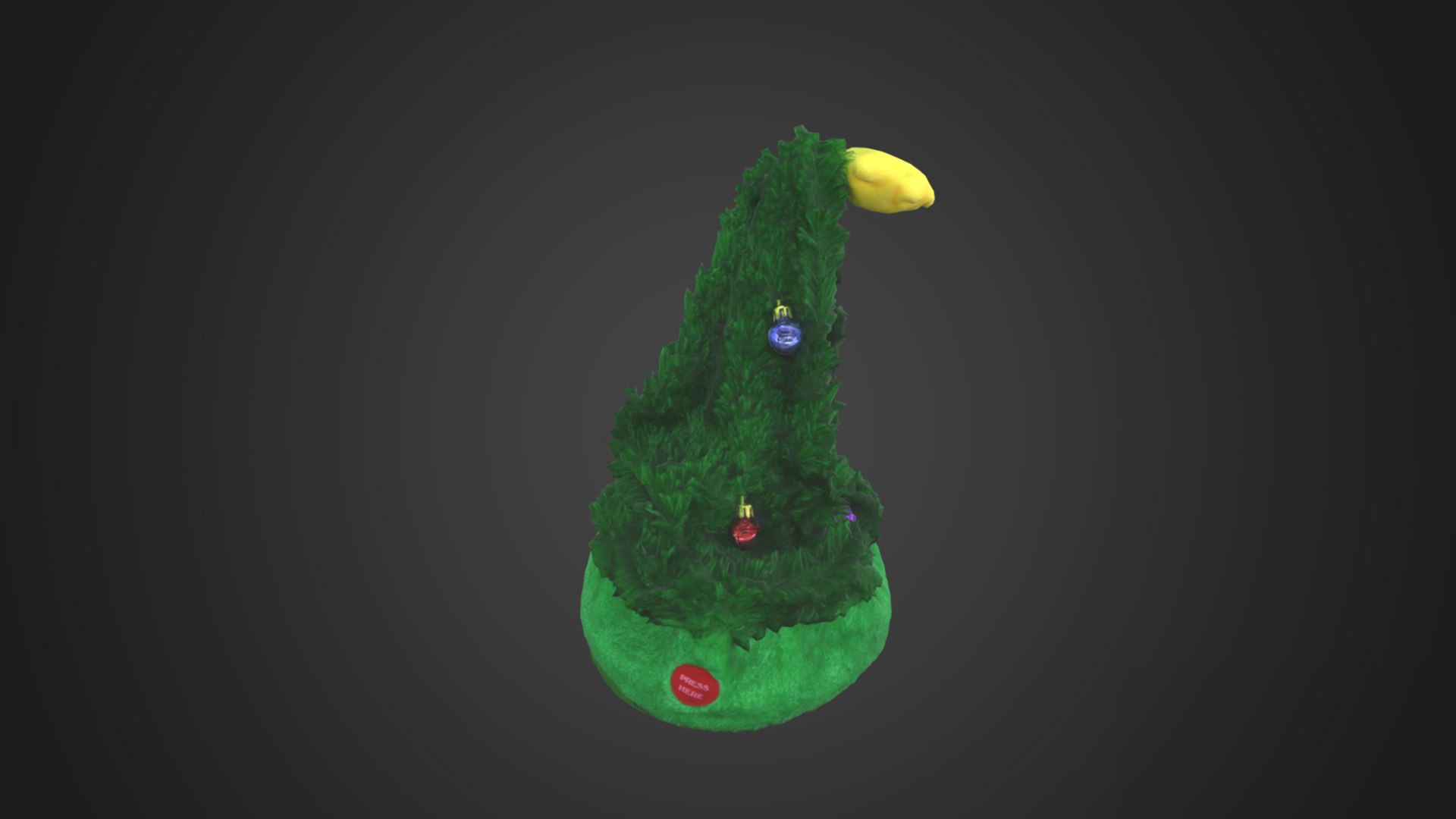 Talking Christmas Tree Hat model - TurboSquid 2020680