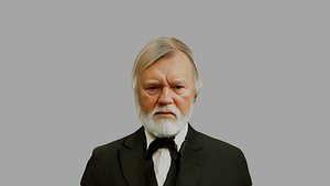 johannes brahms 3D Model