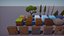 Cartoon Cube World - Brick Block 3D Asset