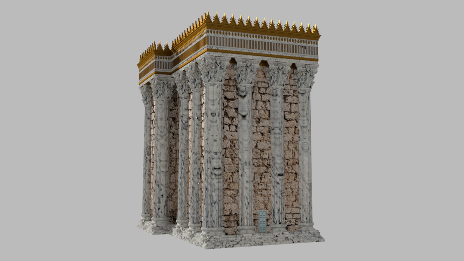 3D Herod S Temple Decrepit Model - TurboSquid 1171047