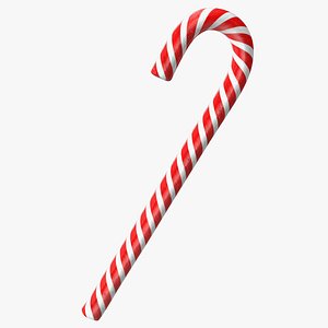 Christmas Cane Lollipop Red