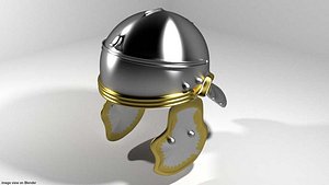 Ancient Combat Helmet - Imperial Gallic