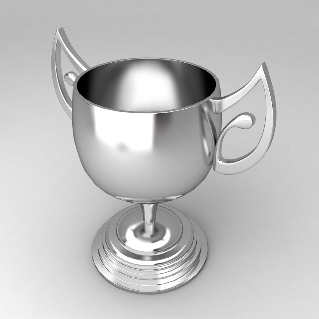3d awards trophies model