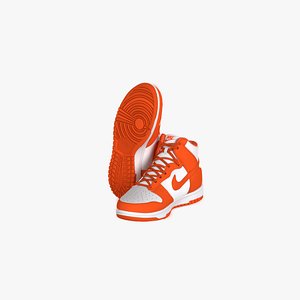 Nike Dunk High Syracuse DD1869-100 3D