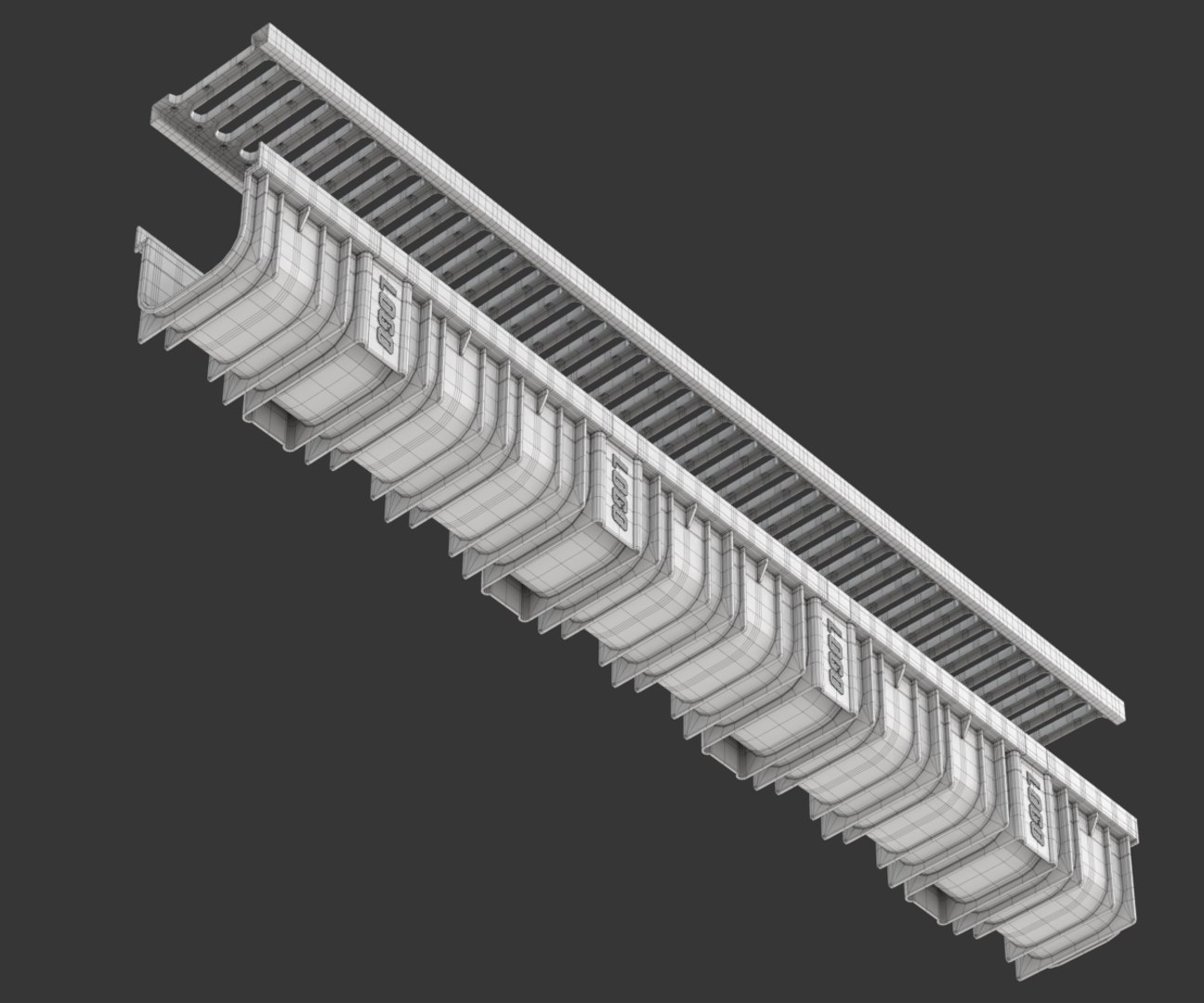 3D Drainage Channel Model - TurboSquid 2001089
