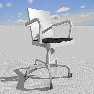 hudson armchair 3d model