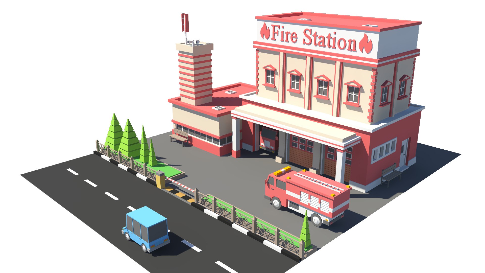 fivestore03 store 3D model https://p.turbosquid.com/ts-thumb/HS/WtGp0q/GtHR1yKu/01firestation/jpg/1559585572/1920x1080/fit_q87/229dabc11c41cdf2d2ca48d2621a7963cd9ceb7d/01firestation.jpg