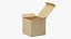 3D Open Packaging Box model