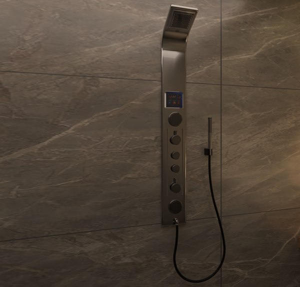 3D Modern Shower model - TurboSquid 2045972