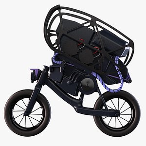Futuristic Bike 3D model
